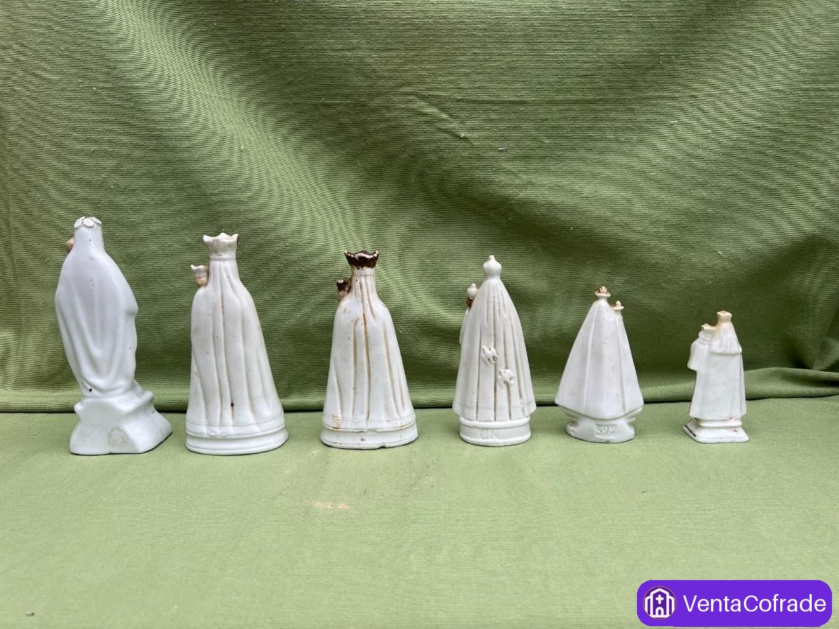 6 Vírgenes Porcelana Siglos XIX-XX - foto 2