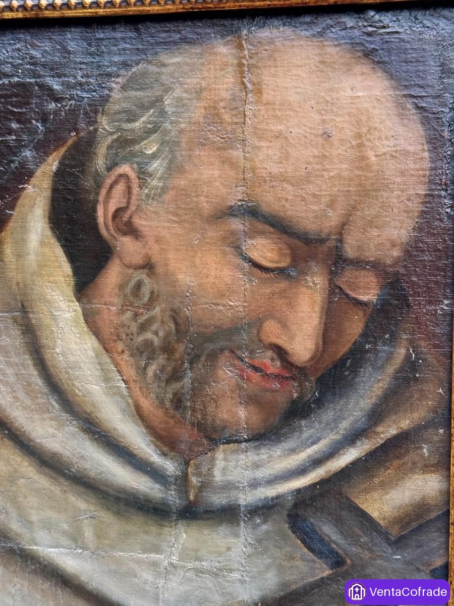 Óleo S. XVII San Francisco de Asís - foto 2