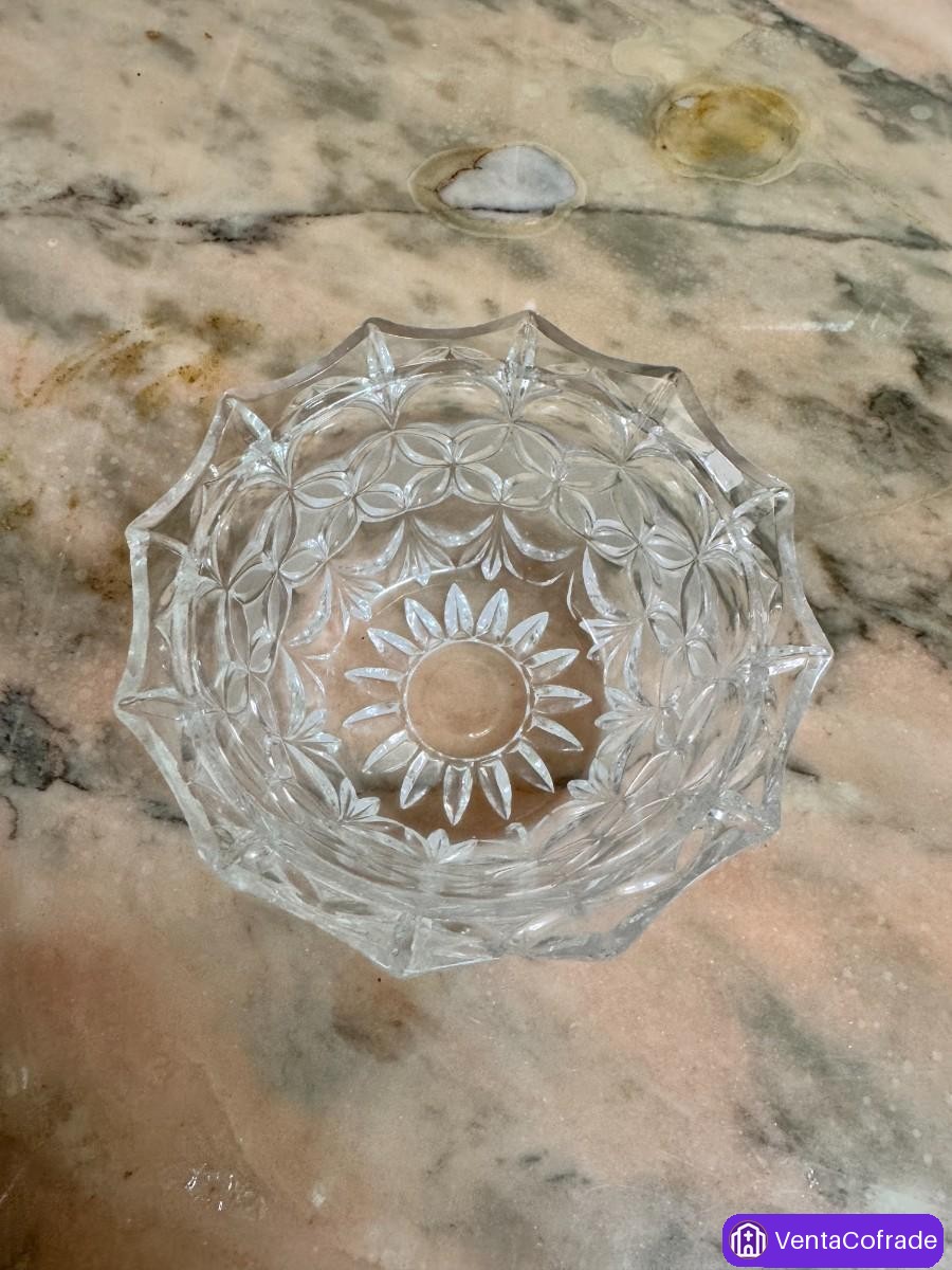 Bombonera Cristal Tallado Diamante - foto 2