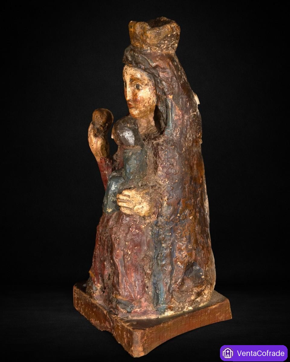 Virgen con Niño, escayola policromada, Miguel Gragera Calvo, s. XX - foto 4