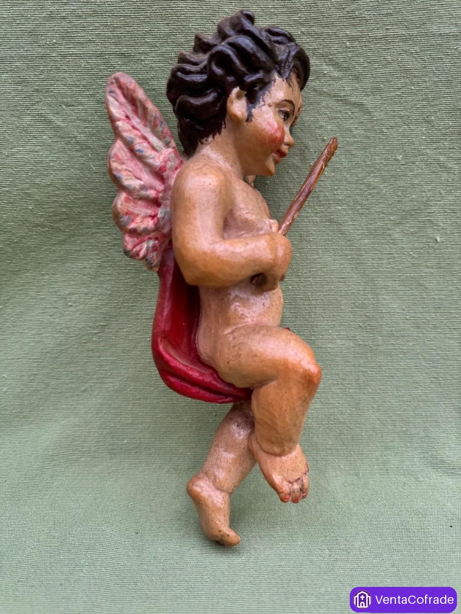 Ángel Querubín talla Madera Ángel Ripoll S.L. 22cm - foto 5