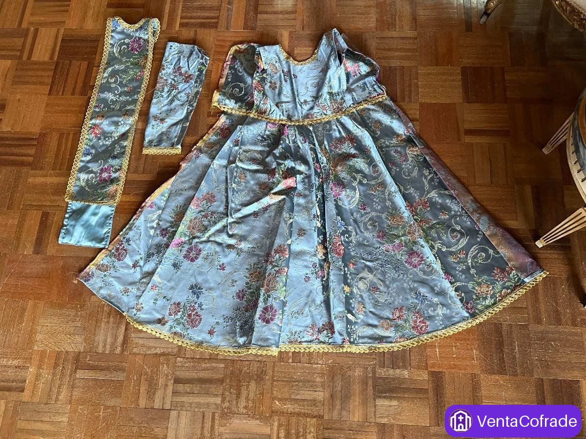 Saya/Traje brocado Virgen/Fallera 110x165cm - foto 1