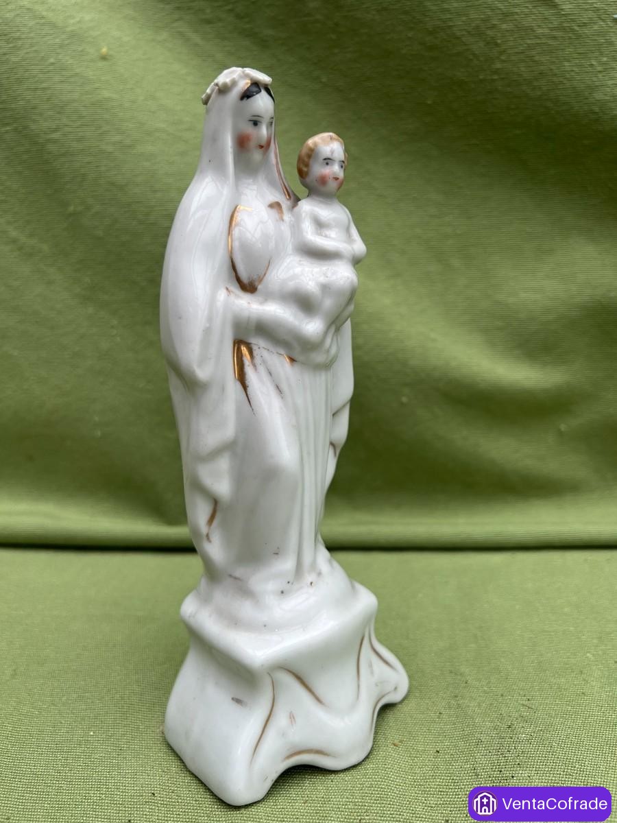 6 Vírgenes Porcelana Siglos XIX-XX - foto 4