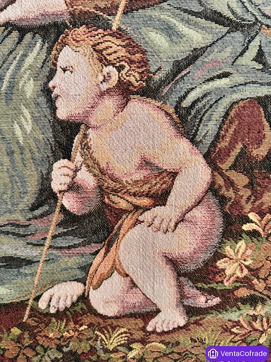 Tapiz Aubusson La Bella Jardinera Rafael 62x48cm - foto 3