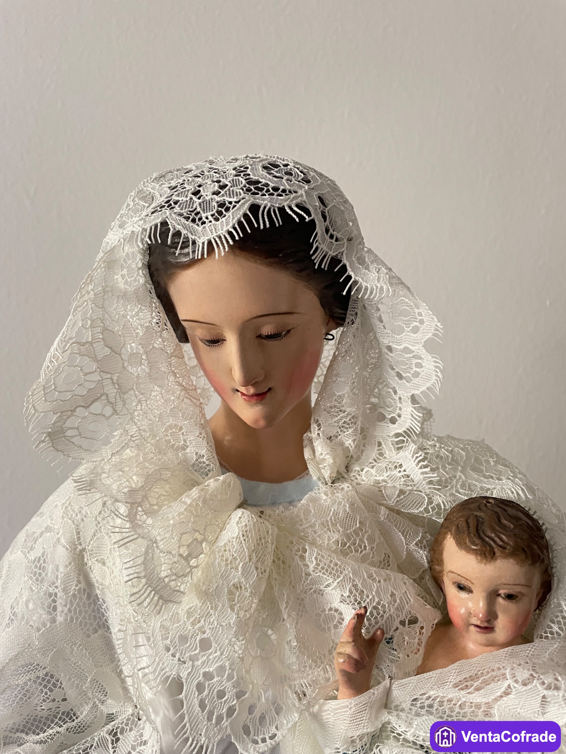 Virgen Cap i Pota con niño - foto 4