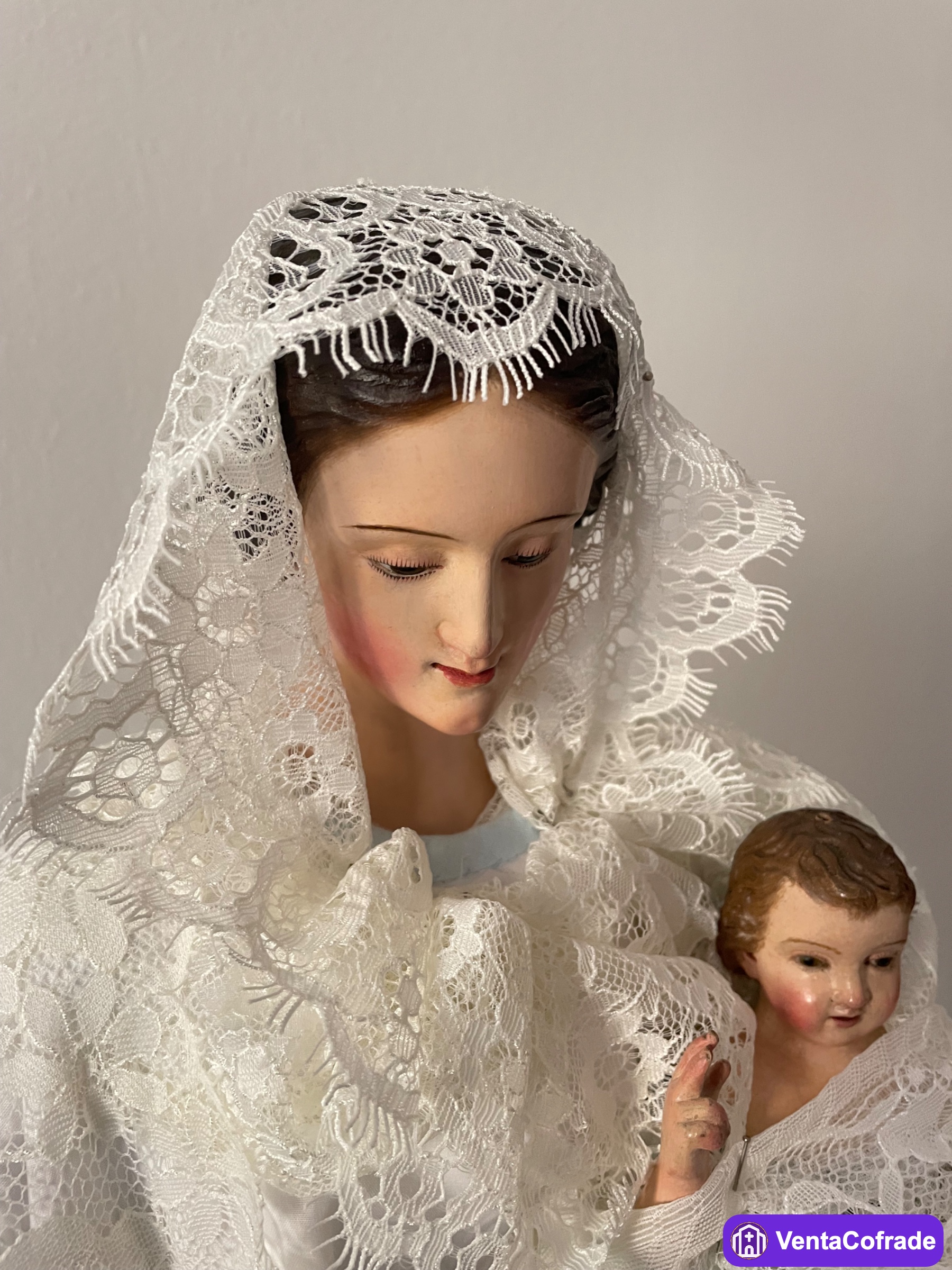 Virgen Cap i Pota con niño - foto 3