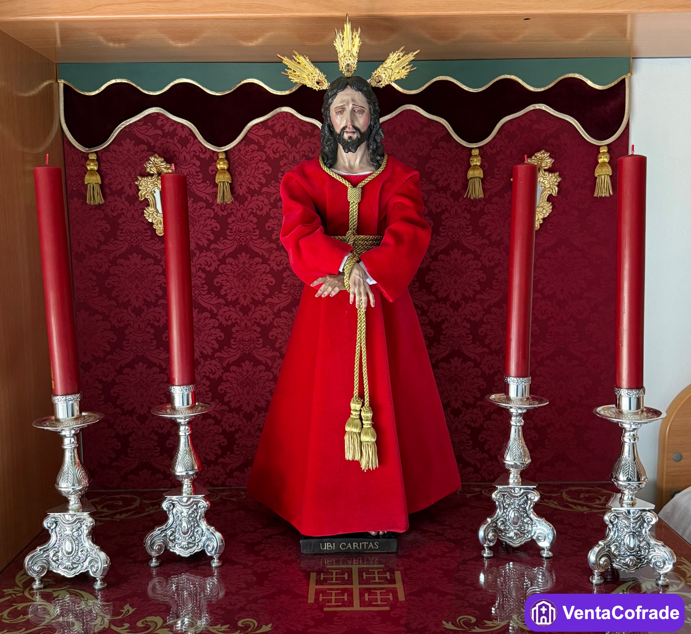Candelabro de plata  - foto 1