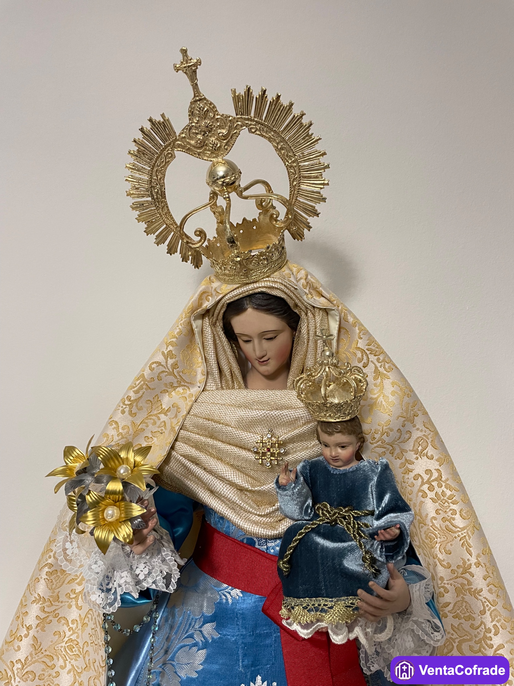 Virgen Cap i Pota con niño - foto 1
