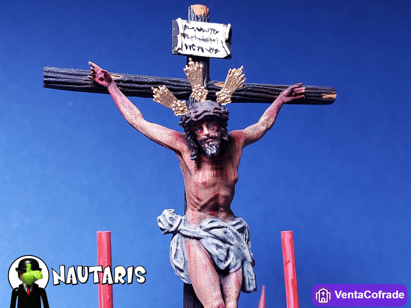 Miniatura Cristo de la Agonía Málaga - foto 2