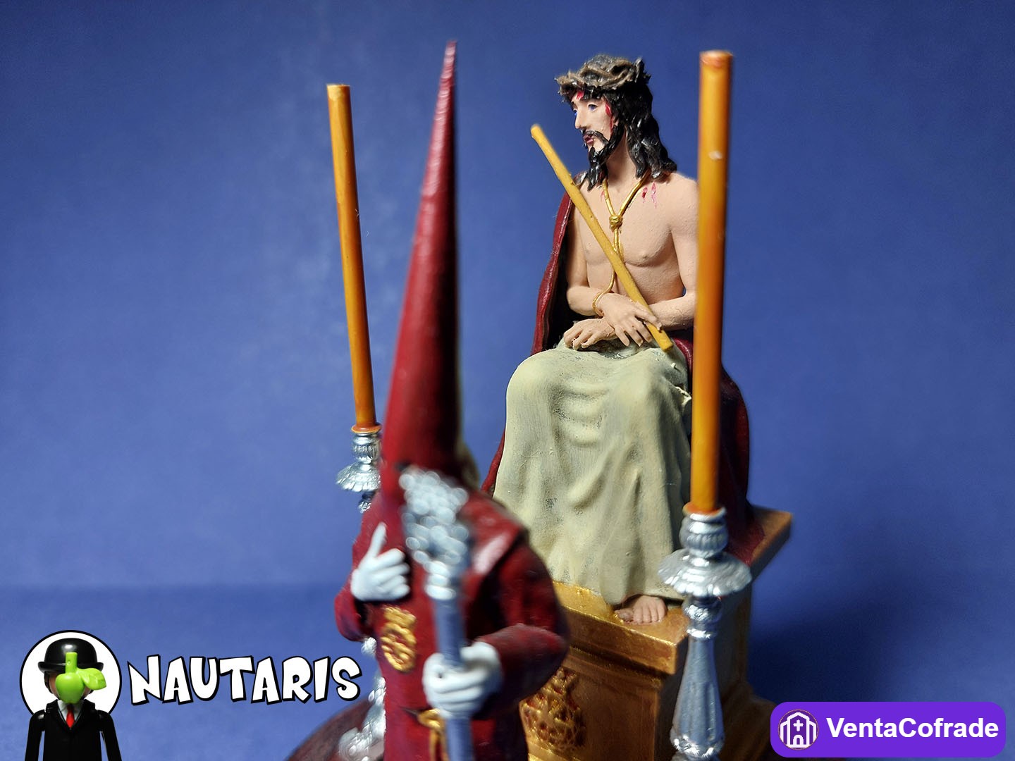 Miniatura Cristo Coronado de Espinas (Estudiantes) (Semana Santa Málaga) - foto 3