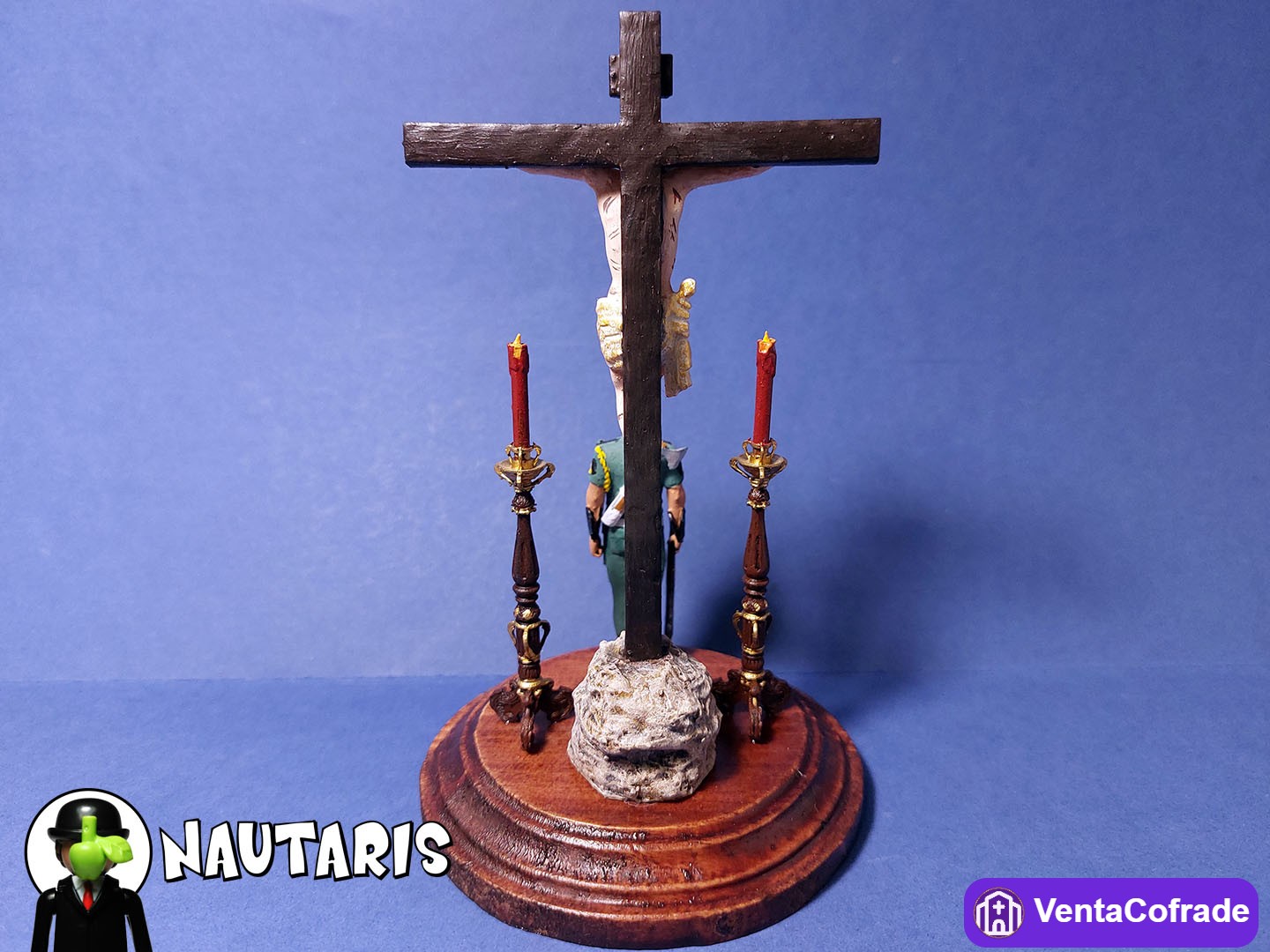 Miniatura Cristo de Ánimas de Ciegos con Paracaidista BRIPAC - foto 6